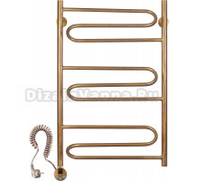 Полотенцесушитель электрический Secado Валенсия 1 50х80 бронза, L