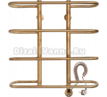 Полотенцесушитель электрический Secado Венеция 50х60 бронза, R