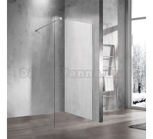 Душевая перегородка Vincea Walk-in VSW-1H120CL 120 см, профиль хром, стекло прозрачное