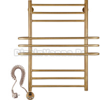 Полотенцесушитель электрический Secado Палермо 50х80 бронза, L