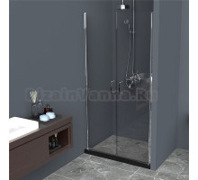 Душевая дверь в нишу BelBagno Uno B-2-100-C-Cr стекло прозрачное