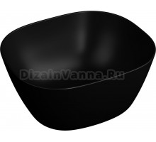 Раковина VitrA Plural 7811B483-0016 высокая, матовая чёрная