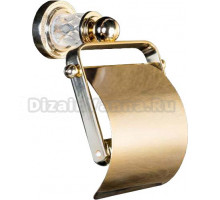 Держатель туалетной бумаги Boheme Murano Cristal 10901-CRST-G золото