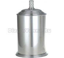 Мусорное ведро Boheme Murano 10907-W-CR хром