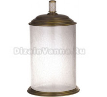 Мусорное ведро Boheme Murano 10914-W-BR бронза