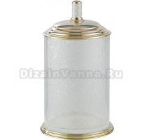 Мусорное ведро Boheme Murano 10914-W-G золото