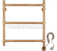 Полотенцесушитель электрический Secado Флоренция 2 50х60, бронза R