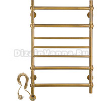 Полотенцесушитель электрический Secado Флоренция 4 50х80, бронза L