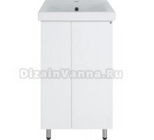 Тумба с раковиной Misty Лира 50 напольная