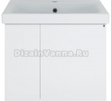 Тумба с раковиной Misty Лира 60 подвесная