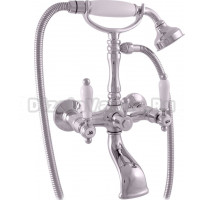 Смеситель Rav Slezak Morava retro MK560.5/2 для ванны с душем, хром