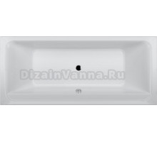 Акриловая ванна AM.PM Inspire V2.0 W52A-180-080W-A 180x80 с каркасом + шторка на ванну