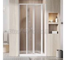 Душевая дверь в нишу Ravak Supernova SDZ3-90, Grape, 195, профиль белый