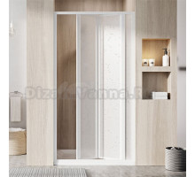 Душевая дверь в нишу Ravak Supernova SDZ3-80 Pearl, 195, профиль белый