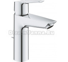 Смеситель для раковины Grohe Start 23552002 SilkMove ES рычажный донный клапан