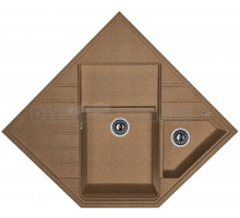 Мойка кухонная Florentina Бомбей коричневая