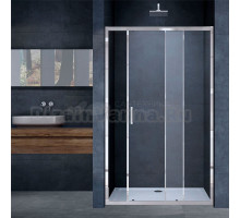 Душевая дверь в нишу Vincea Alpha VDS-3AL140CL 140 см, стекло прозрачное, хром