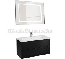 Мебель для ванной AQUATON Римини New 100 черная