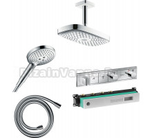 Душевой комплект Hansgrohe Raindance Select E 300 (2 jet) 27384400 + 26530400 + 28272000 + 15355000 + 15310180