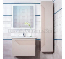 Мебель для ванной Бриклаер Брайтон 60 подвесная, глиняный серый