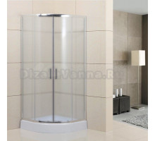 Душевой уголок BelBagno Uno-195 R 2 85 P Cr стекло текстурное