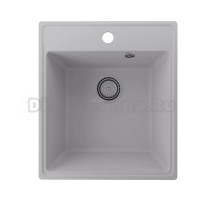 Мойка кухонная Domaci Солерно DF 425-04 платина