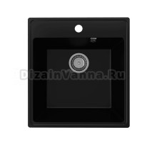 Мойка кухонная Domaci Солерно DF 460-07 уголь