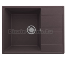 Мойка кухонная Domaci Солерно DP 650-06 трюфель