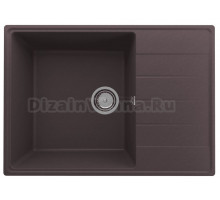 Мойка кухонная Domaci Солерно DP 700-06 трюфель