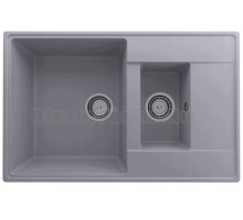 Мойка кухонная Domaci Солерно DP 780 1,5 K-05 бетон