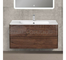 Тумба с раковиной Vincea Vico 100 темный дуб