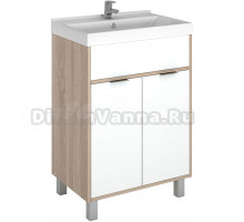 Тумба с раковиной Домино Prime 60 сонома