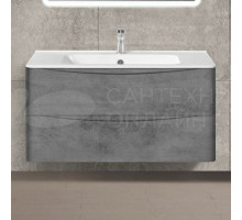 Тумба с раковиной Vincea Paola 100 бетон