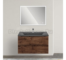 Мебель для ванной Vincea Mia 75 темный дуб