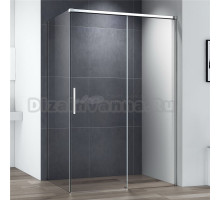 Душевой уголок Cezares Duet Soft-M AH 1 140/90 C Cr