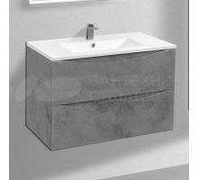 Тумба с раковиной Vincea Mia 80 бетон, раковина VBS-13980