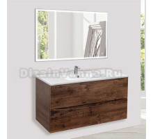 Мебель для ванной Vincea Mia 100 темный дуб