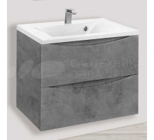 Тумба с раковиной Vincea Mia 65 бетон