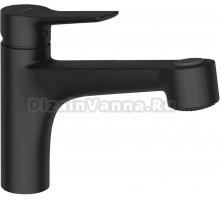 Смеситель для кухни Kludi Mix 329413975 черный матовый