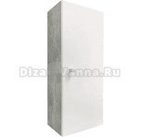 Шкаф Runo Кредо 30 серый бетон