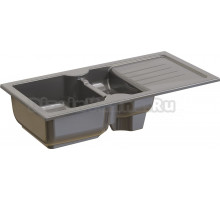 Мойка кухонная Domaci Сиена 54100-112 антрацит