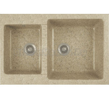 Мойка кухонная Domaci Бьелла DMC-76K-302 песочная