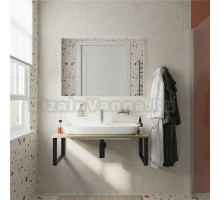 Мебель для ванной DIWO Элиста 100 светлое дерево, с раковиной Углич 0117