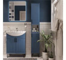 Шкаф-пенал DIWO Сочи 30, синий, L