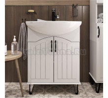 Тумба с раковиной DIWO Сочи 65 белая