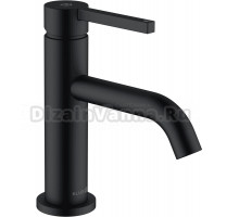 Смеситель для раковины Kludi Nova Fonte Pura 202663915 черный матовый, с донным клапаном