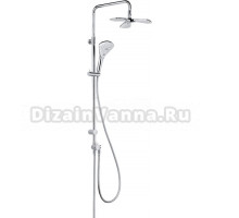 Душевая стойка Kludi Fizz dual shower system 6709305-00
