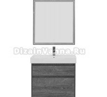 Мебель для ванной Aquanet Nova Lite 75 дуб рошелье, 2 ящика
