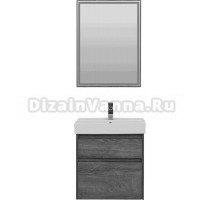 Мебель для ванной Aquanet Nova Lite 60 дуб рошелье, 2 ящика