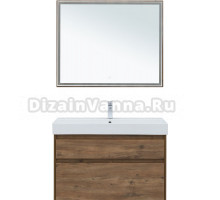 Мебель для ванной Aquanet Nova Lite 100 дуб рустикальный, 2 ящика